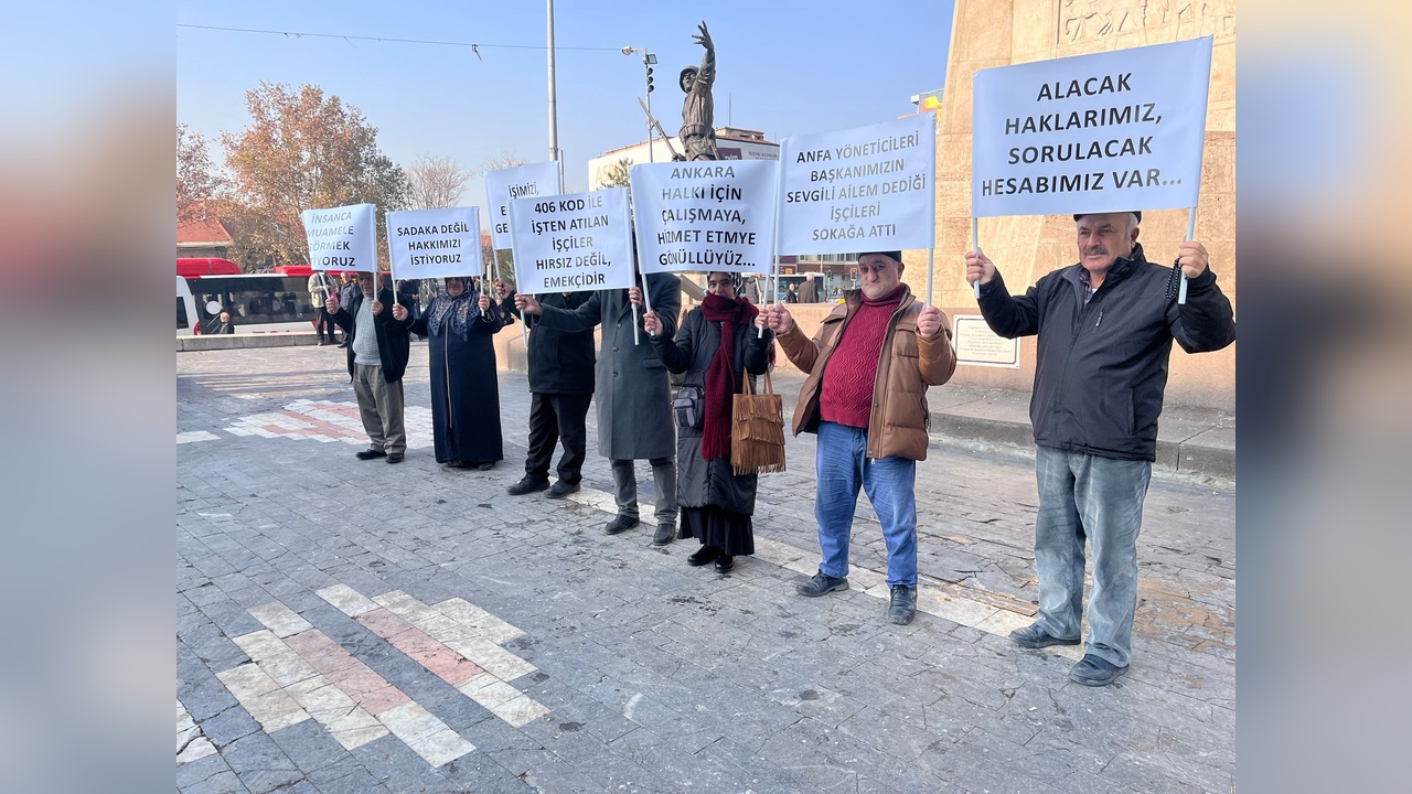 ANFA İşçileri Haksız Çıkarma İddiasıyla Açıklama Yaptı