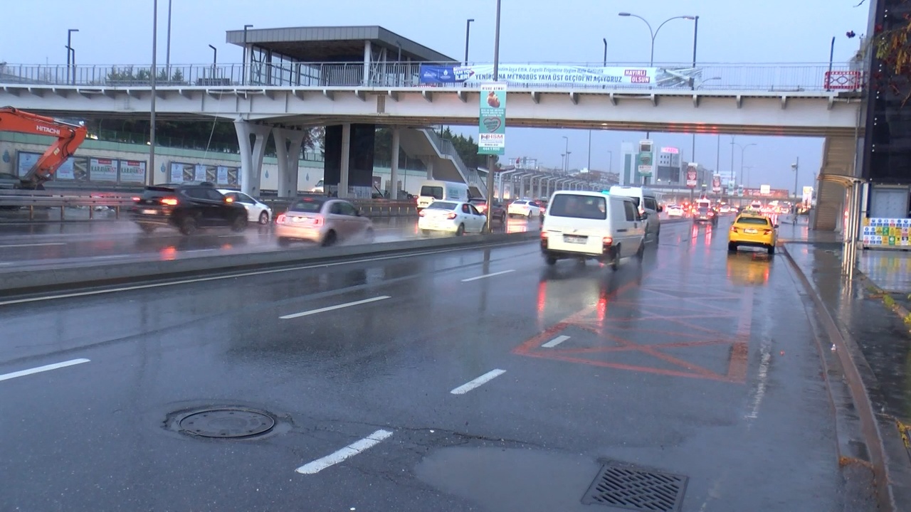 İstanbul'da Yağışlar Devam Ediyor
