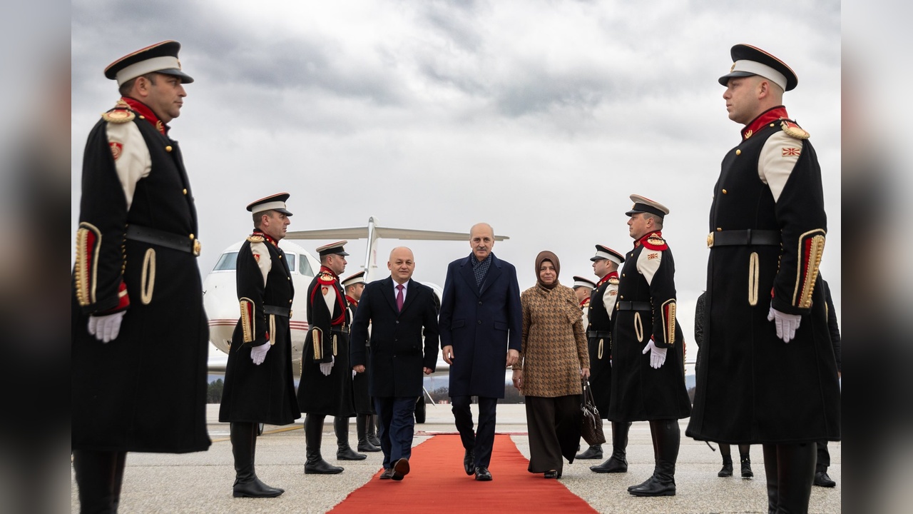 Kurtulmuş'tan Üsküp Ziyareti