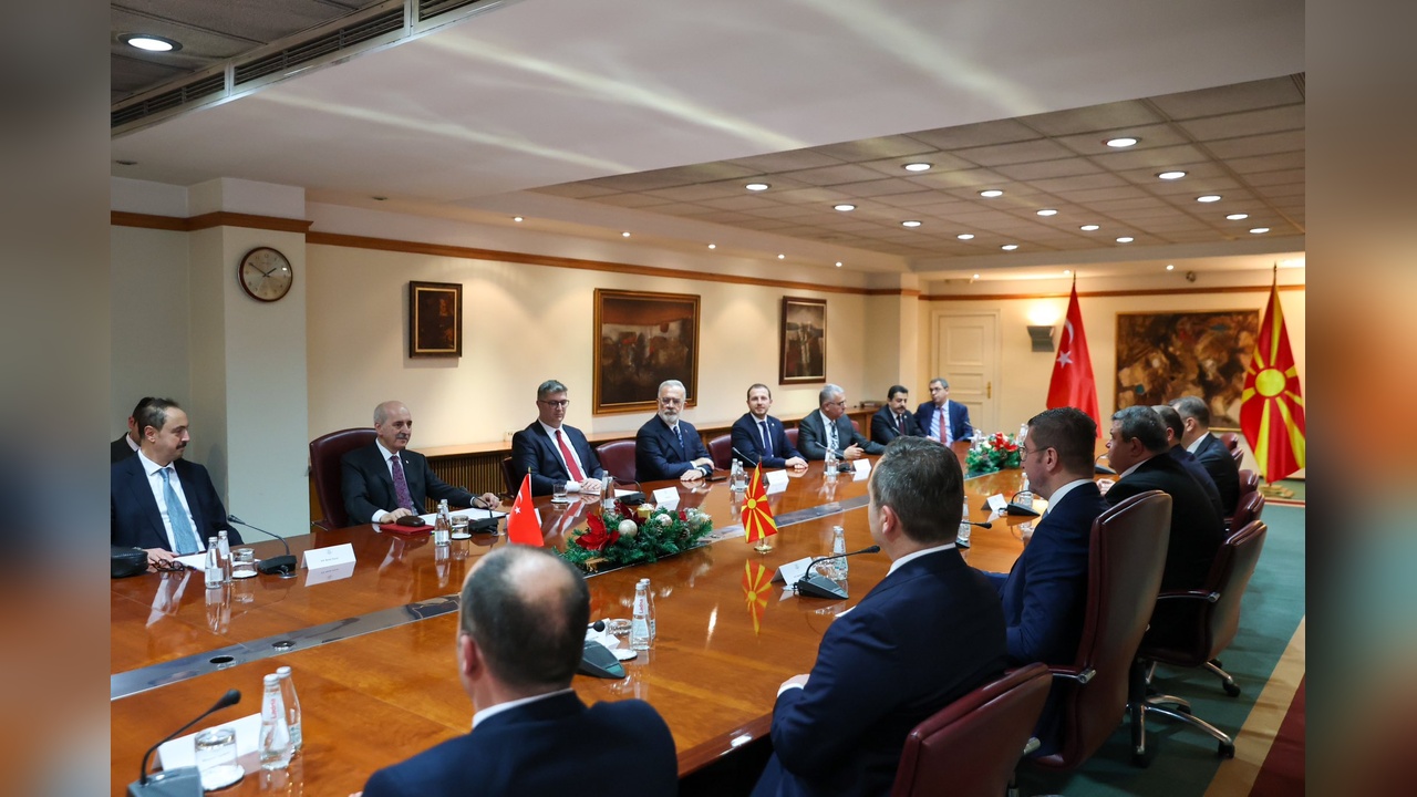 Kurtulmuş ve Mickoski'den Önemli Görüşme