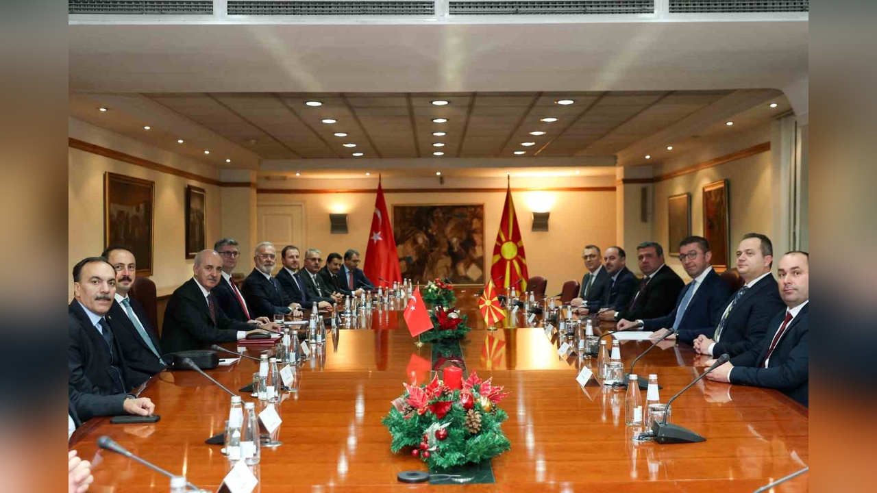 Kurtulmuş ve Mickoski'den Önemli Görüşme