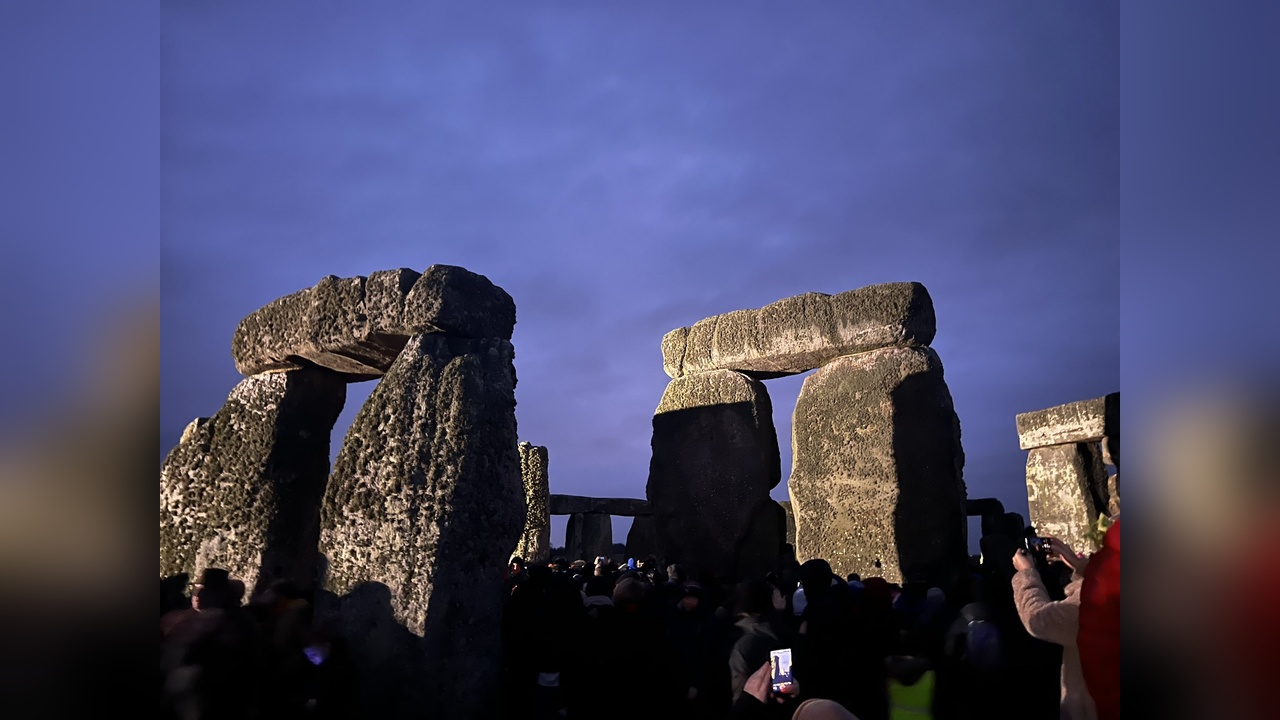 Kış Gün Dönümü Stonehenge'de Coşkuyla Kutlandı