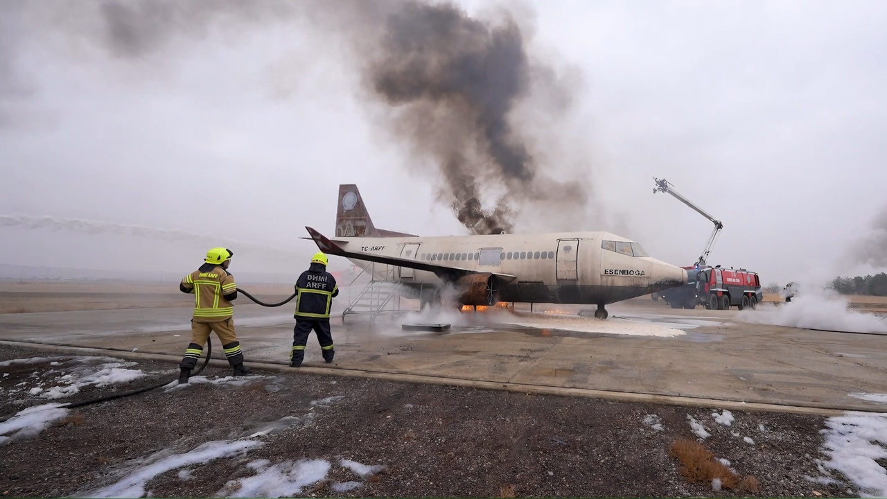 ARFF Ekiplerinden 2024'te 481 Acil Müdahale