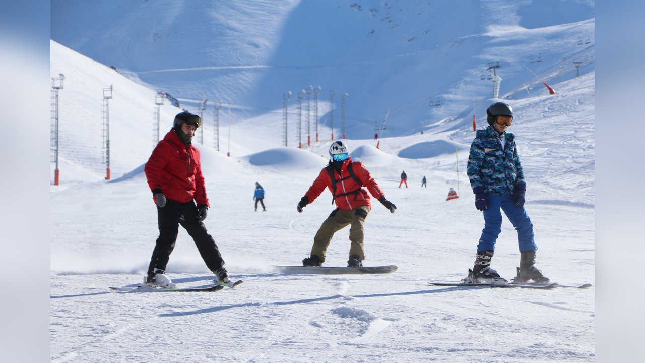Palandöken'de Adrenalin Dolu Anlar