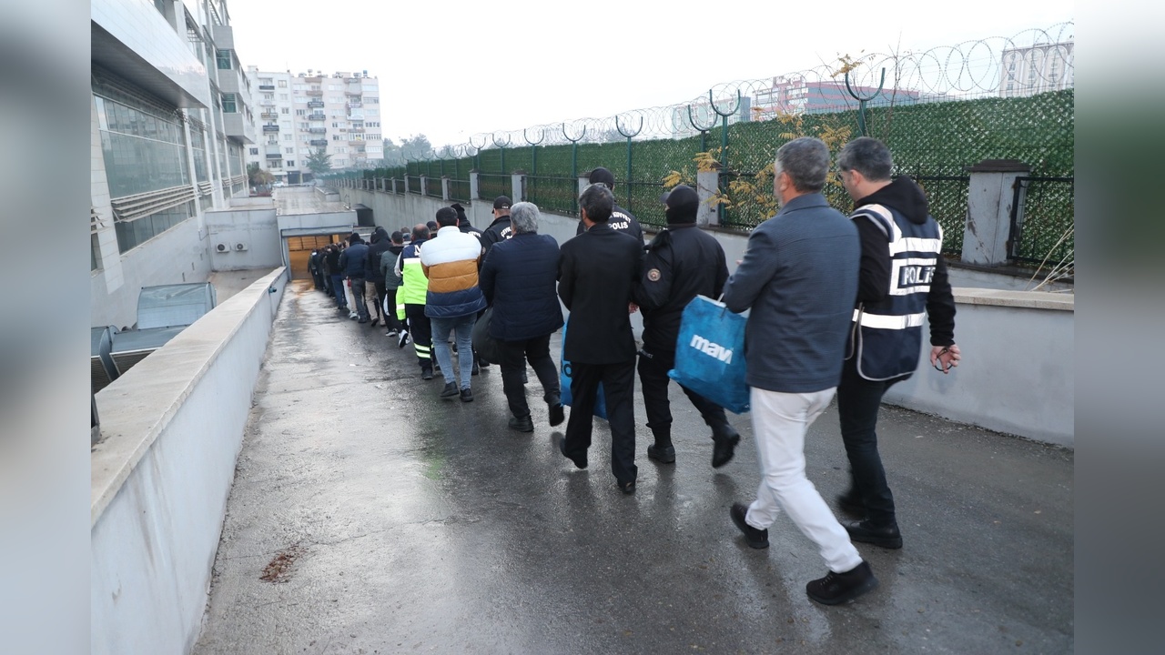 Mersin'de Rüşvet Operasyonu: 91 Tutuklama