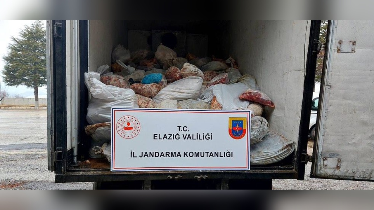 Elazığ'da Kaçak Et Operasyonu: 5 Ton Aşan Miktar Yakalandı