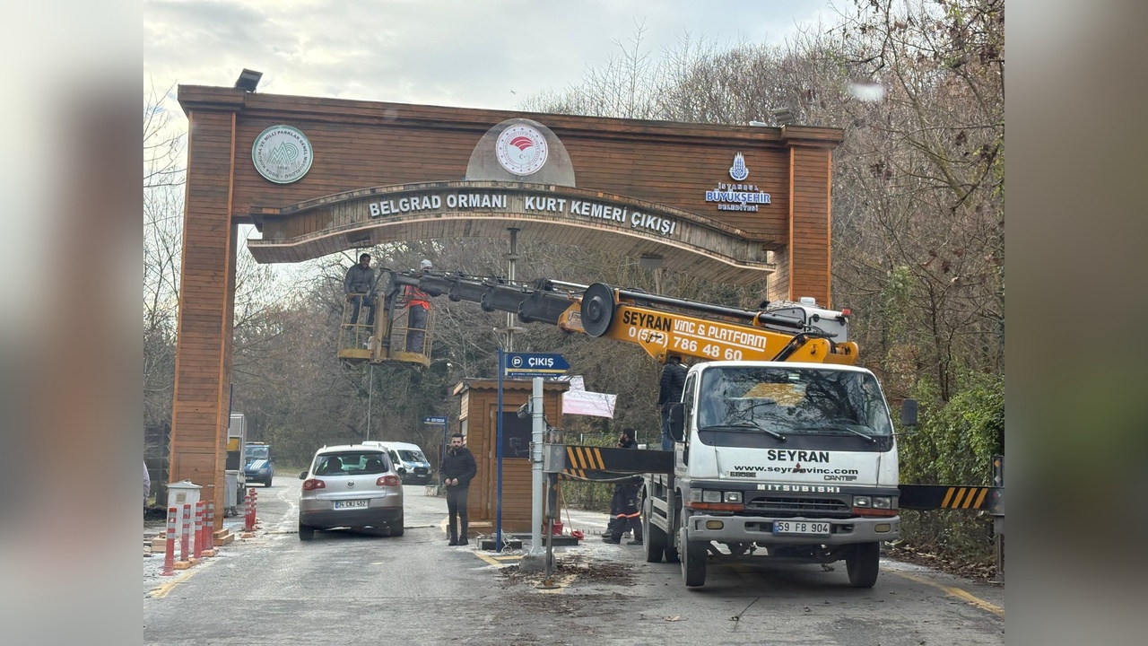Belgrad Ormanı'nda Tabela Değişikliği Gerçekleşti