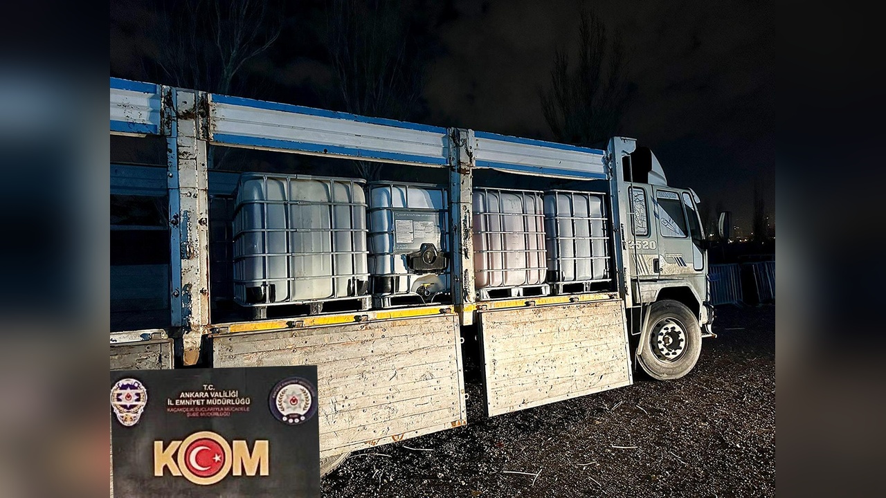 Kaçak İçki Operasyonu: 8 Bin Litre Ele Geçirildi