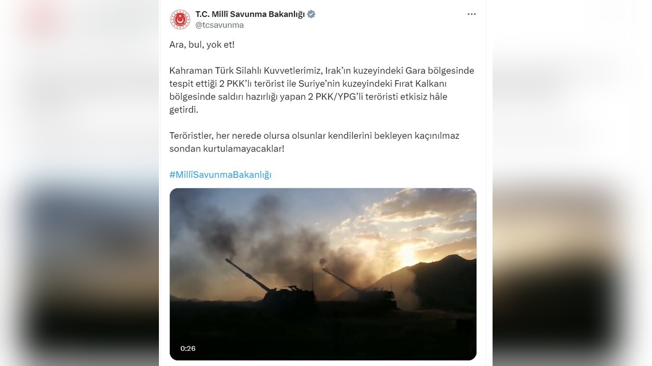 Dört Terörist Etkisiz Hale Getirildi