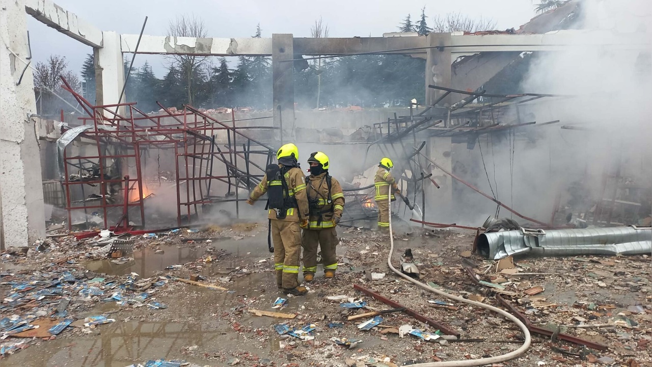 Balıkesir'deki Mühimmat Fabrikasında Feci Patlama