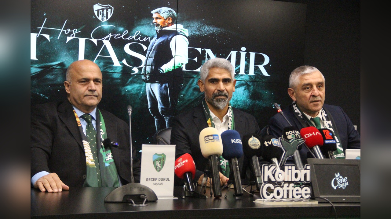 İsmet Taşdemir, Kocaelispor'un Yeni Teknik Direktörü Oldu