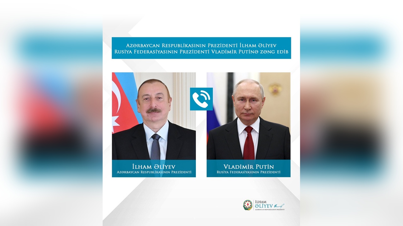 Putin, Aliyev ile Taziye Görüşmesi Gerçekleştirdi