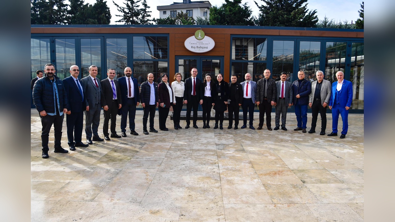 Başkan Yeğin, Muhtarlarla Bir Araya Geldi