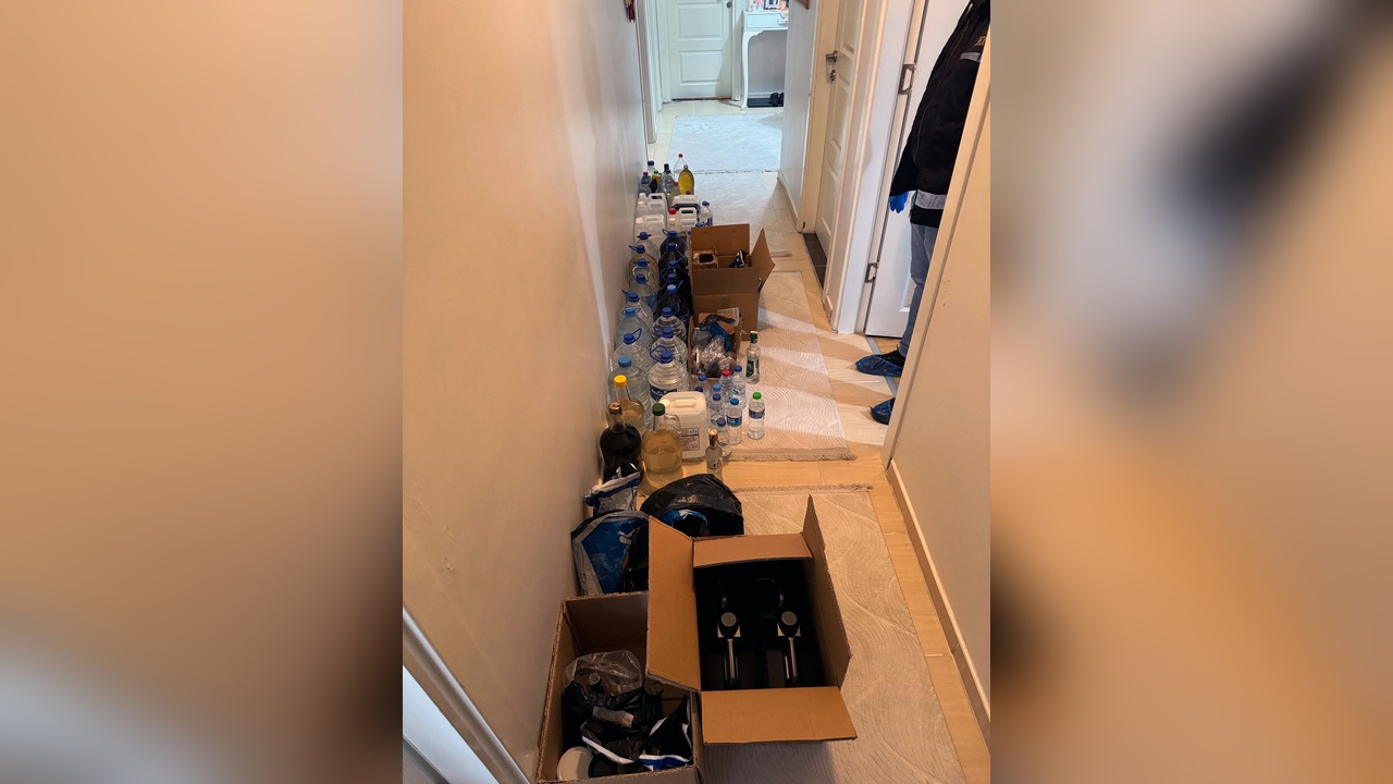 Yılbaşı Öncesi Kaçak İçki Operasyonu: 8 Gözaltı
