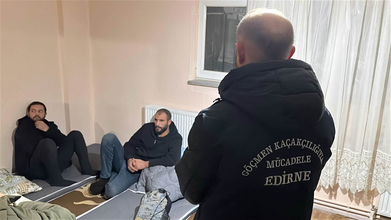 Bodrum Katında Kaçak Göçmen Operasyonu