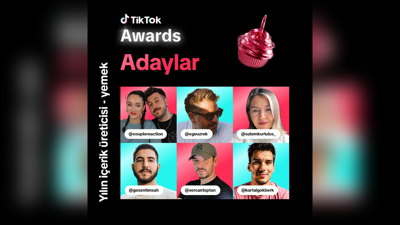 TikTok Ödülleri İçin Adaylar Belirleniyor