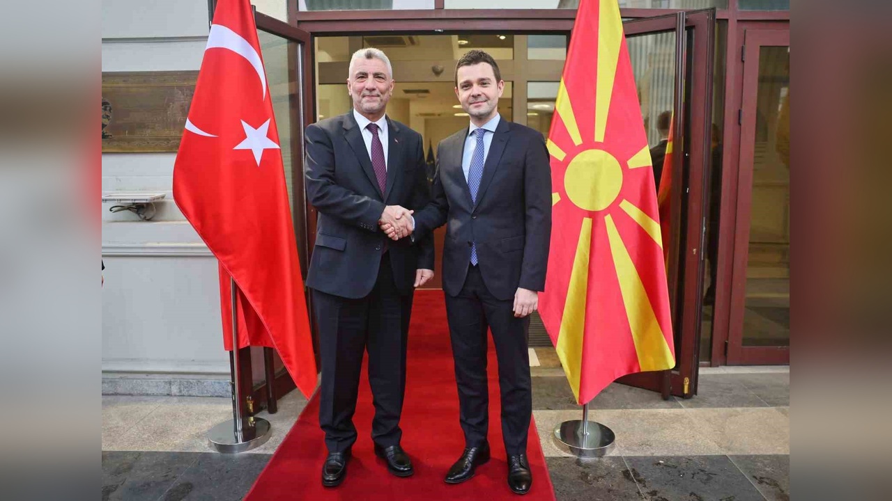 Kuzey Makedonya'da Bakan Bolat'tan Önemli Temaslar