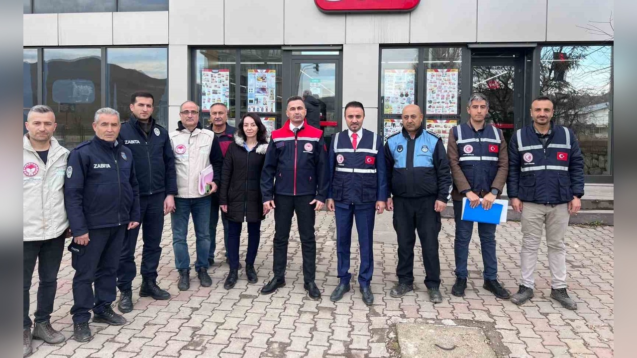 Tunceli'de Fahiş Fiyatlar İçin Ortak Denetim Yapıldı