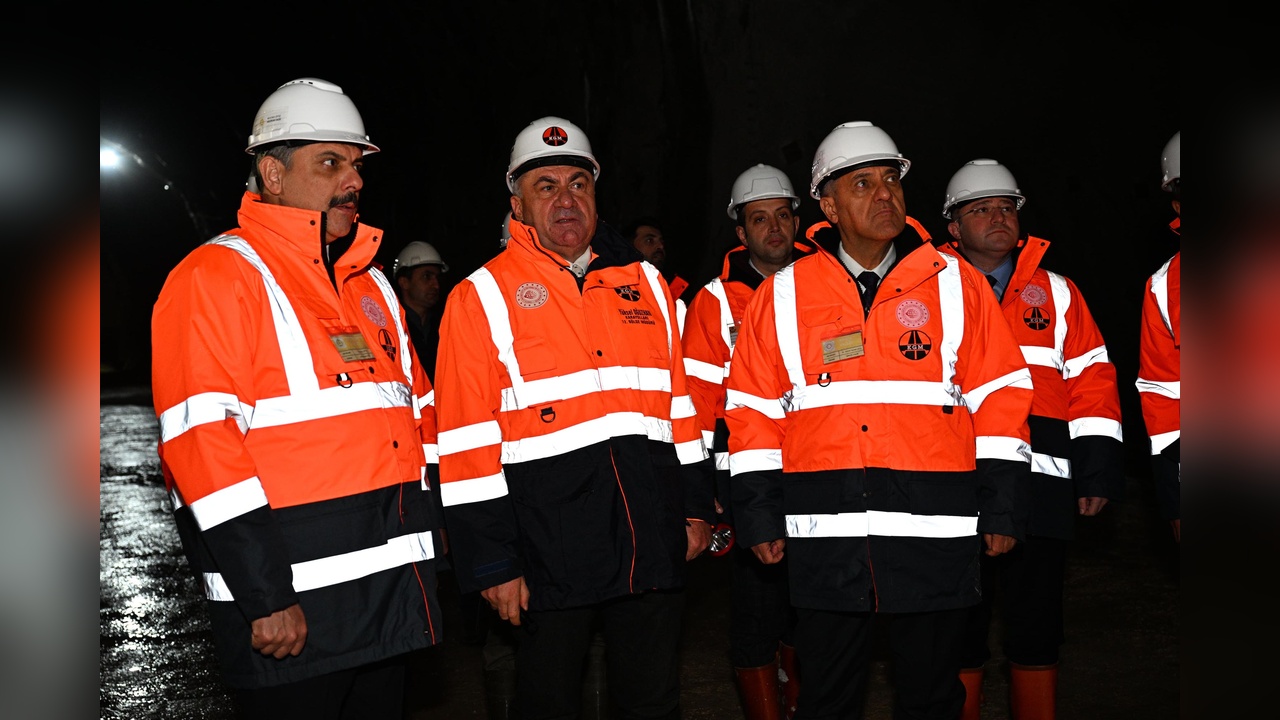Çirişli Tüneli İnşaatında Valilik Denetimi