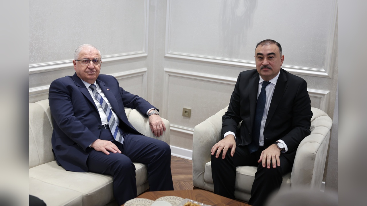 Bakan Güler, Azerbaycan Büyükelçiliği'ni Ziyaret Etti