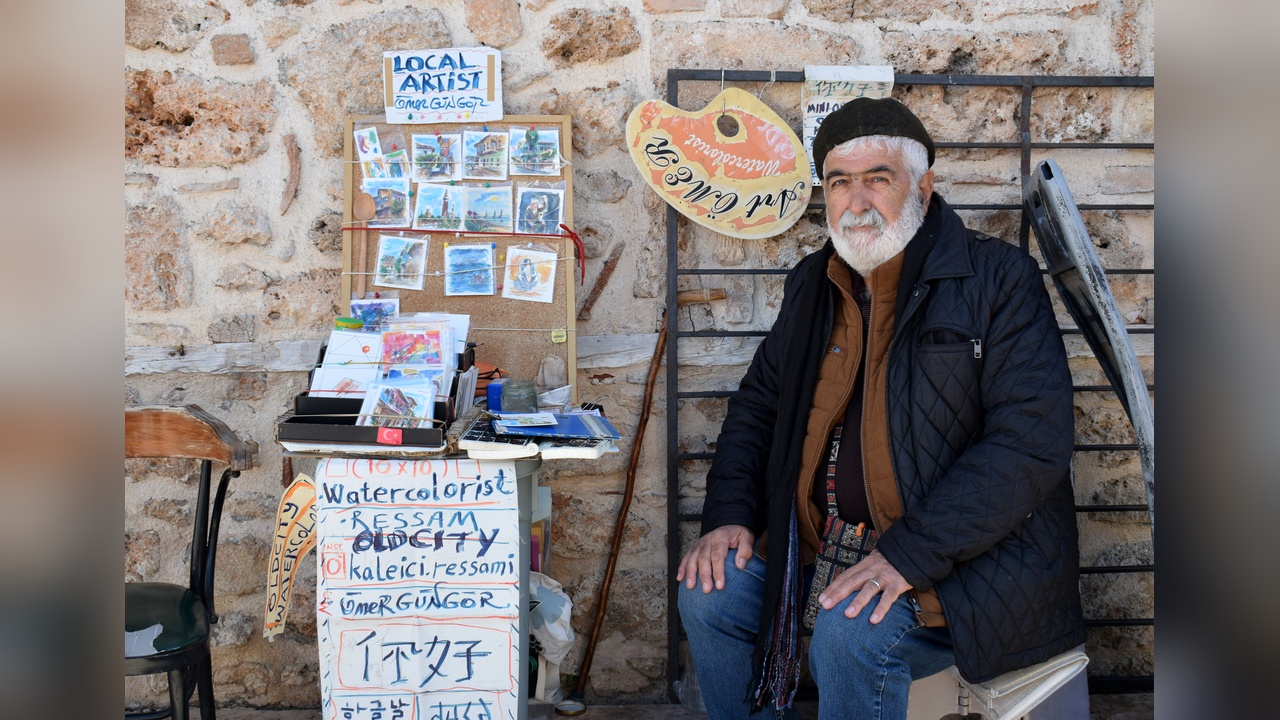 Kaleiçi'nde Ressamın Sanat Yolculuğu
