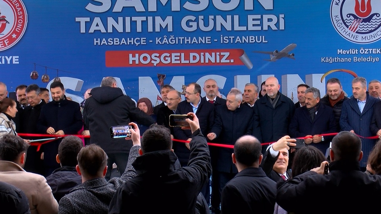 Samsun Tanıtım Günleri Kağıthane'de Kapılarını Açtı