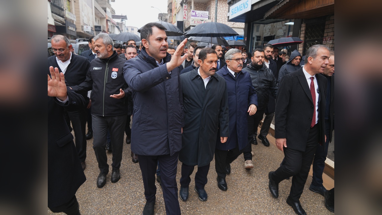 Bakan Kurum, Hatay'daki TOKİ Projelerini Yerinde Gözlemledi