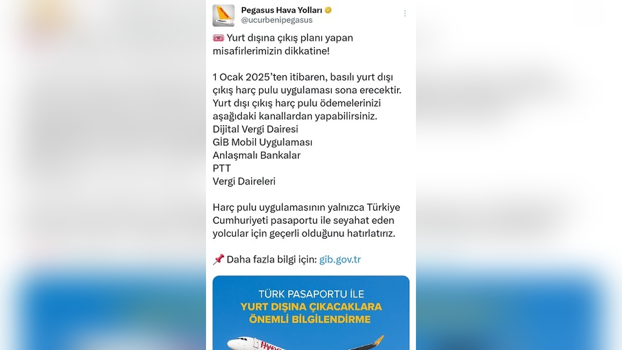 Havayolu Şirketlerinden Yolculara Önemli Uyarı: Basılı Harç Pulları Tarih Oluyor