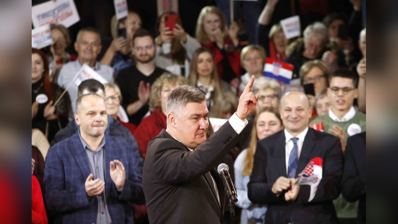 Cumhurbaşkanı Milanovic, Hırvatistan'da Yeniden Göreve Geliyor