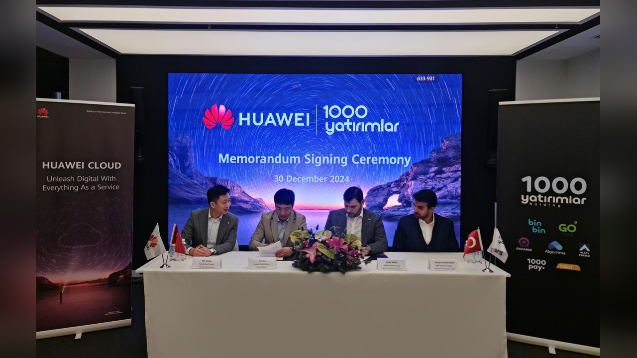 Huawei ile 1000 Yatırımlar Holding Arasında Stratejik İş Birliği