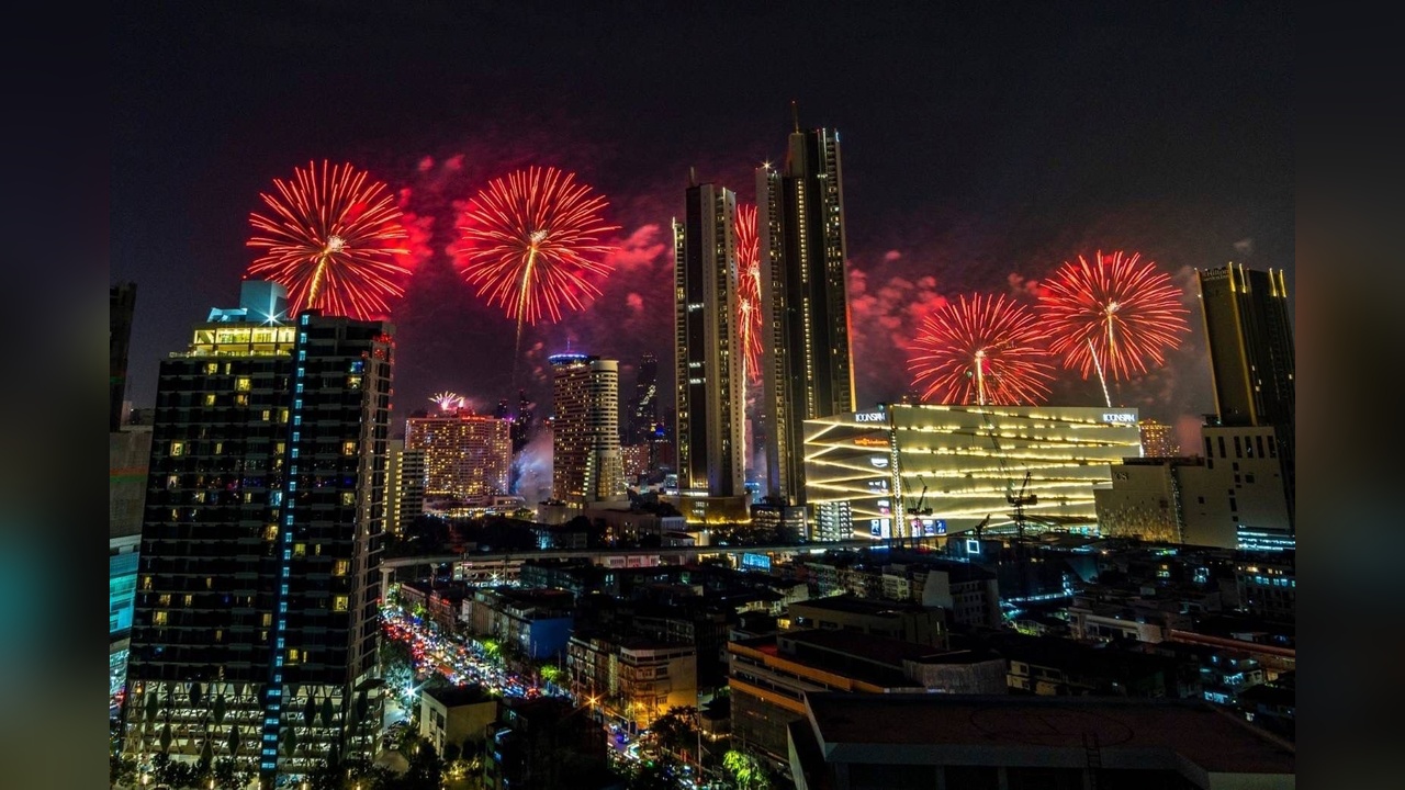 Tayland, 2024 Yılına Coşkuyla Girdi