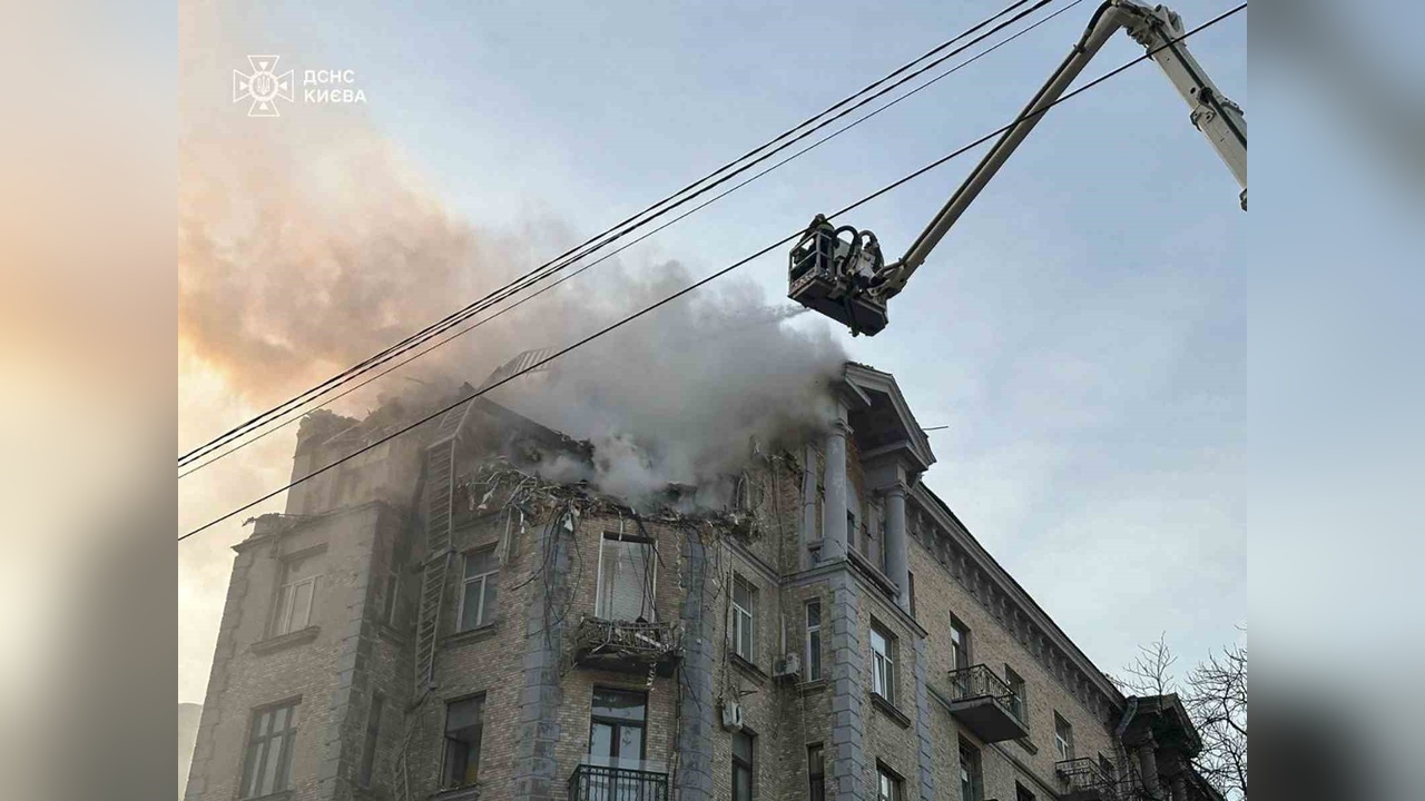 Kiev'e İHA Saldırısı: Bir Kişi Hayatını Kaybetti, Altı Yaralı