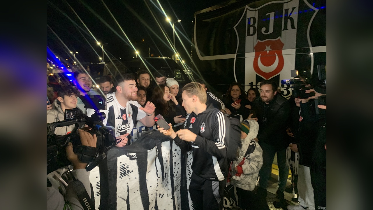 Beşiktaş Takımı Rize'ye Ulaştı