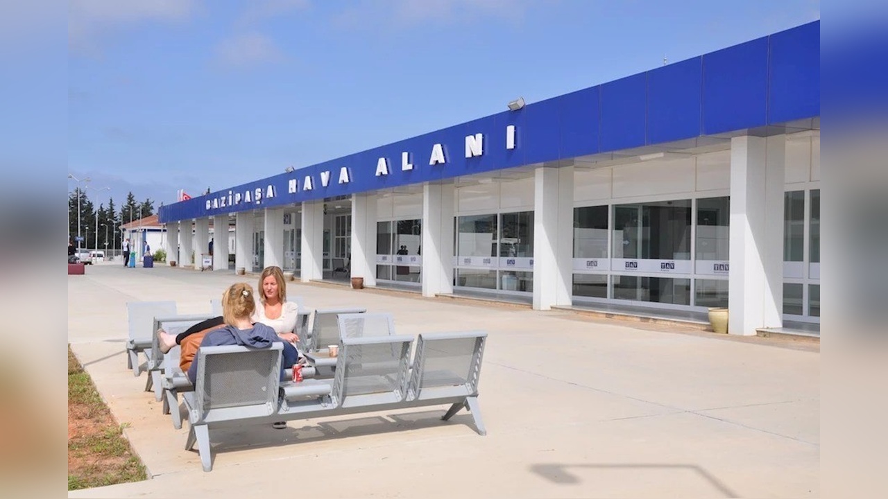 Gazipaşa-Alanya Havalimanı'ndan Rekor Yolcu Sayısı
