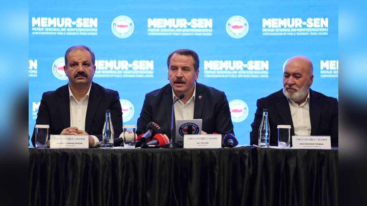 Yalçın'dan Memurlara Refah Payı Çağrısı