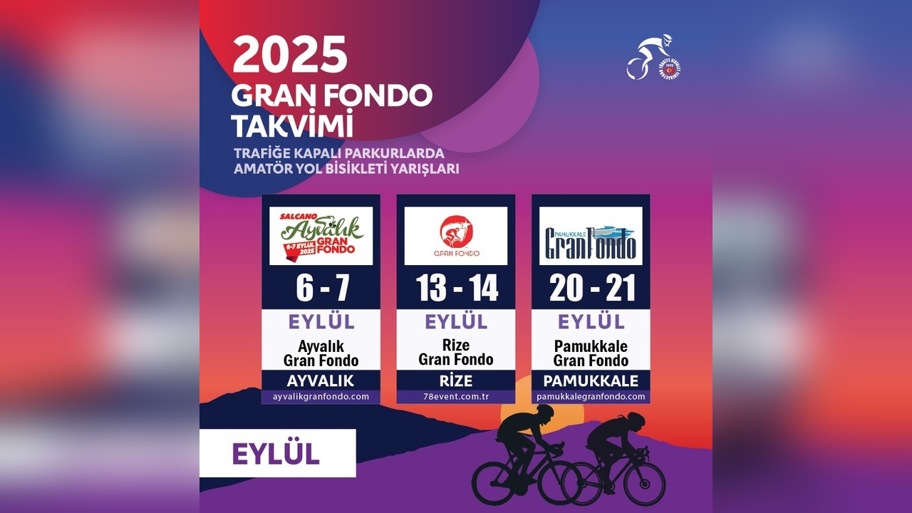 2025 Gran Fondo Yarış Takvimi Belirlendi