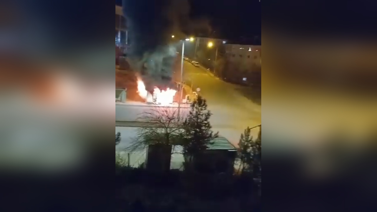 Batman'da Şoför Kulübüne Kundaklama Olayı