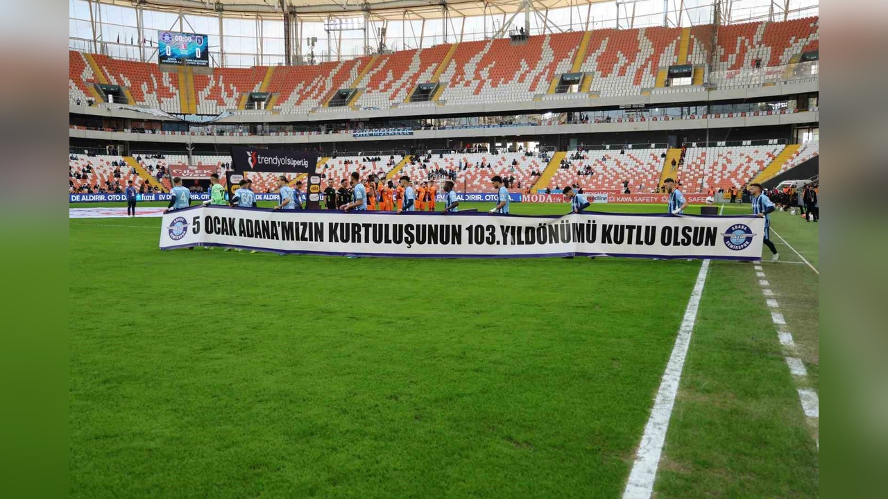 Adana Demirspor ve Başakşehir Maçı Beraberlikle Devam Ediyor