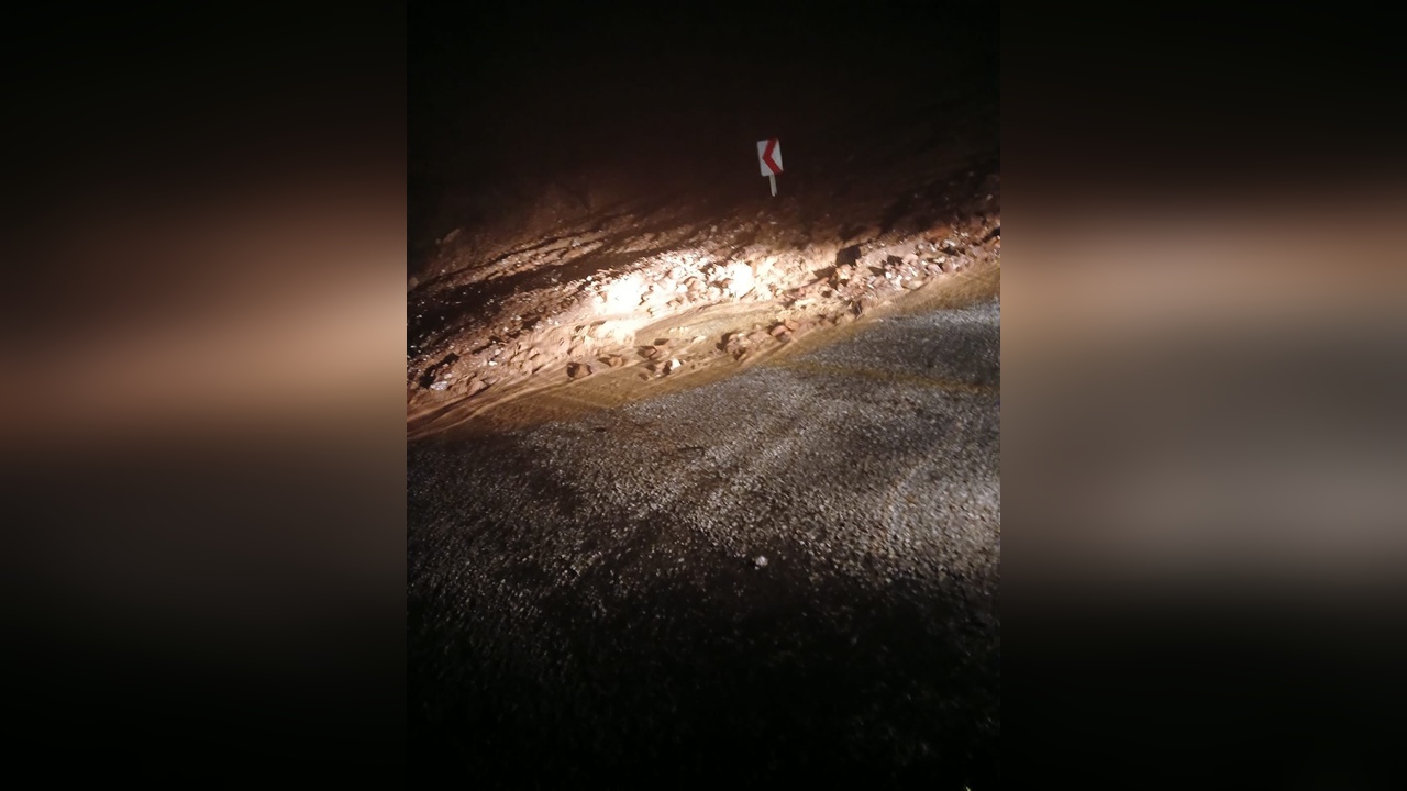 Marmaris'teki Sağanak Yağış Heyelanlara Yol Açtı