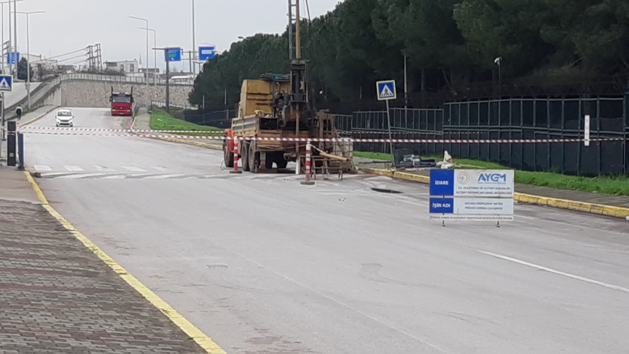 Metro İnşaatında Doğal Gaz Borusuna Zarar Verildi