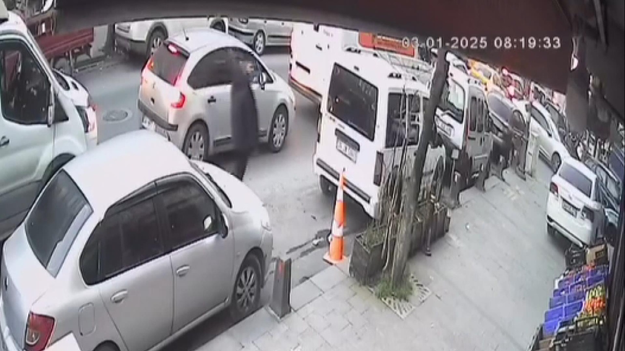 İstanbul'da Hırsızlık Anları Güvenlik Kamerasında Görüntülendi