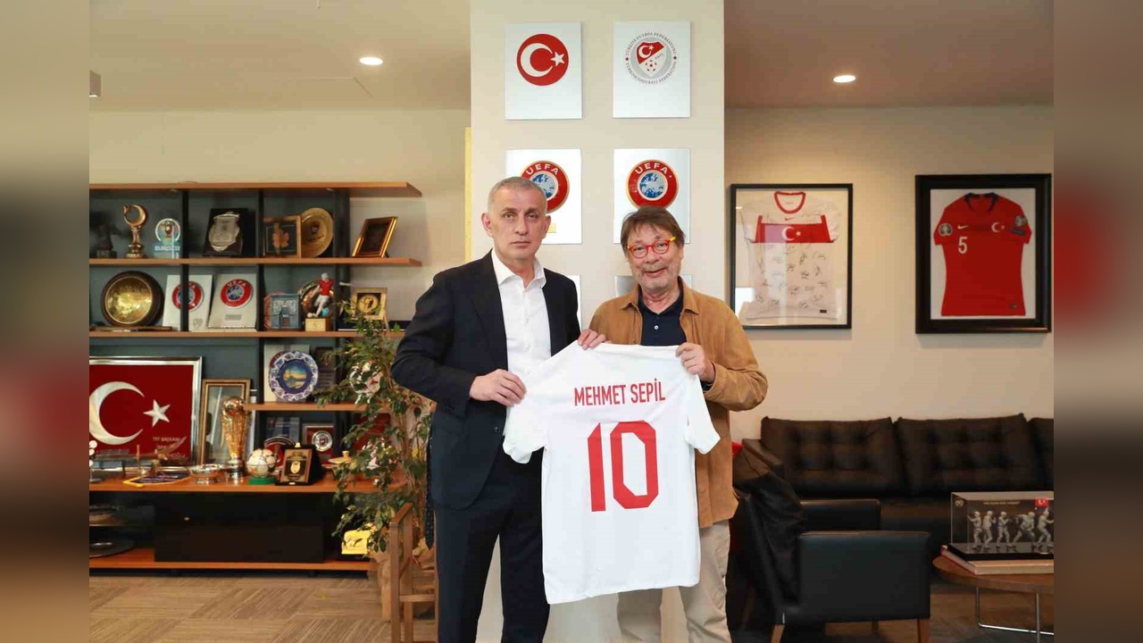 Göztepe Kulübü, TFF Başkanı Hacıosmanoğlu'nu Ziyaret Etti