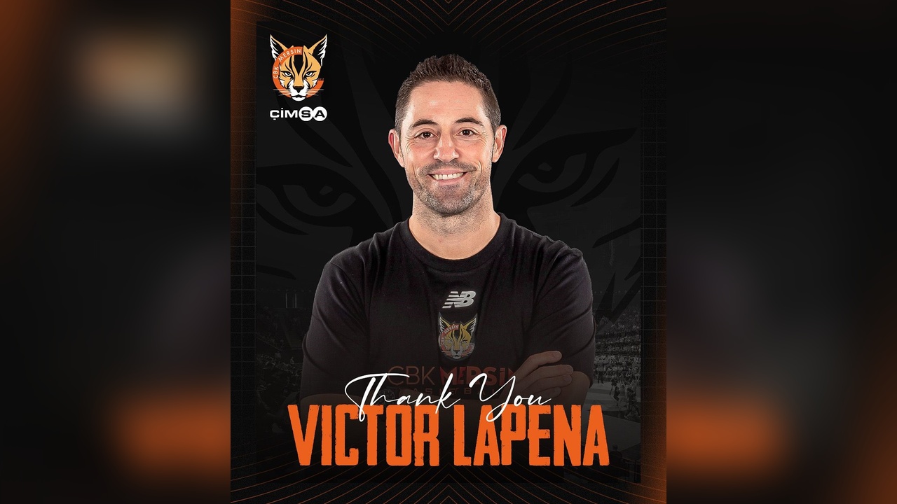 ÇBK Mersin, Koç Victor Lapena ile Ayrıldı