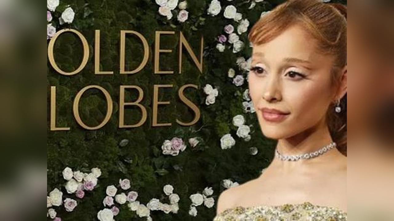 Ariana Grande'nin Altın Küre'deki Şıklığı Göz Doldurdu