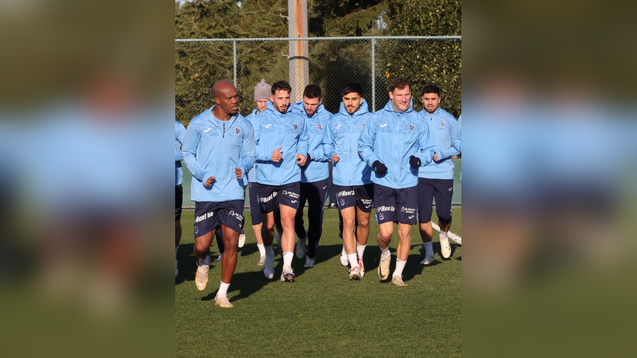 Trabzonspor, Alanyaspor Maçına Hazırlıklarını Sürdürüyor