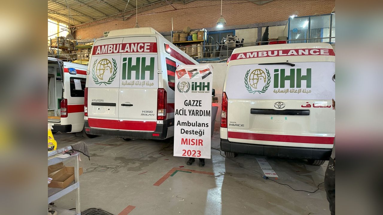 İHH'nın Gazze'deki Sağlık Yardımları Sürüyor