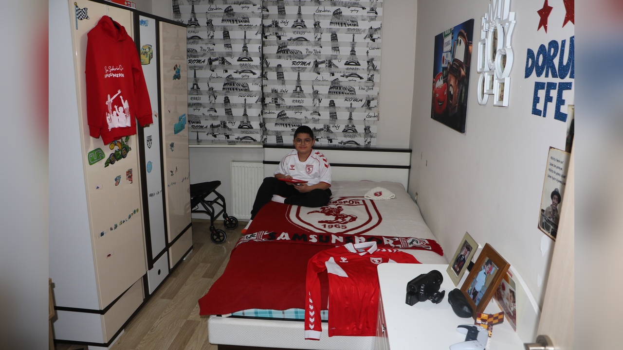 Doruk Efe'nin Samsunspor Sevgisi Engelleri Aşıyor