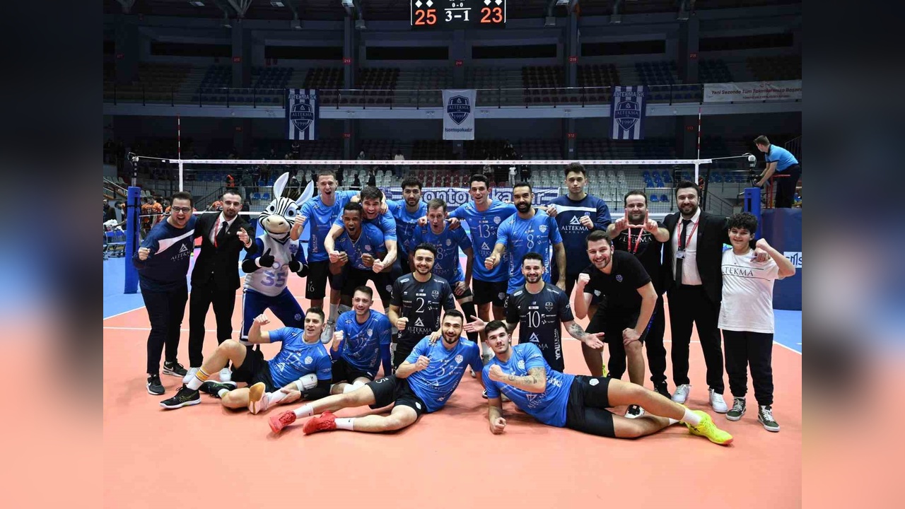 Altekma, Efeler Ligi'nde Alanya Belediyespor'u Mağlup Etti