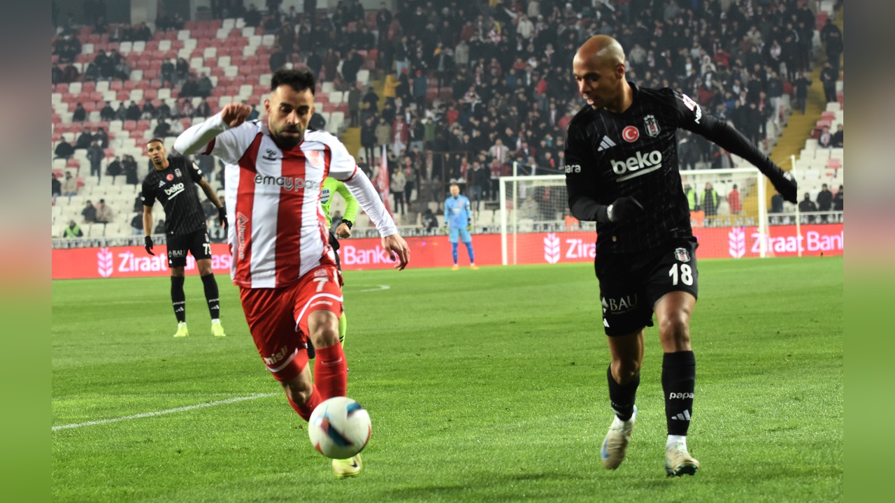 Beşiktaş, Sivasspor'u Ziyaretinde Galip Geldi