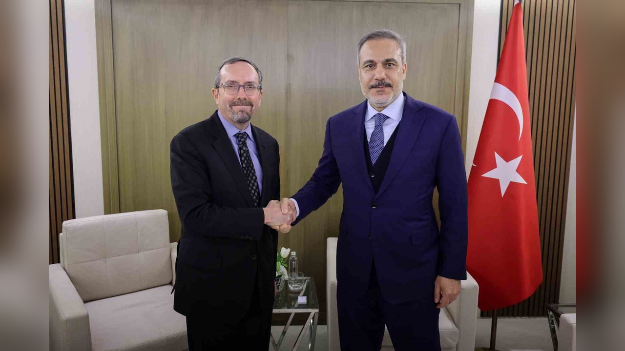 Dışişleri Bakanı Fidan, ABD'li Yetkiliyi Ağırladı